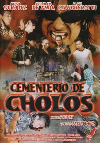 Movie poster for Cementerio de cholos (2003)