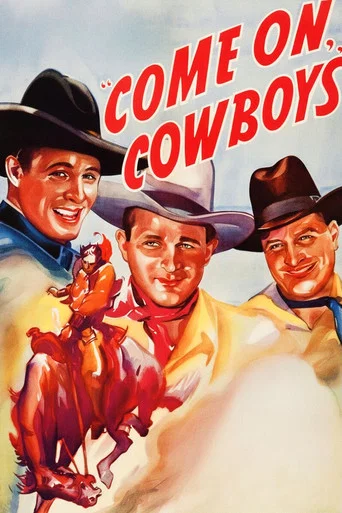 Movie poster for Come on, Cowboys (1937)
