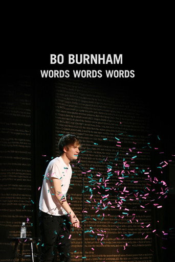 Movie poster for Bo Burnham: Words, Words, Words (2010)
