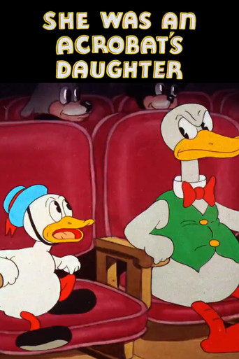 Movie poster for She Was an Acrobat's Daughter (1937)