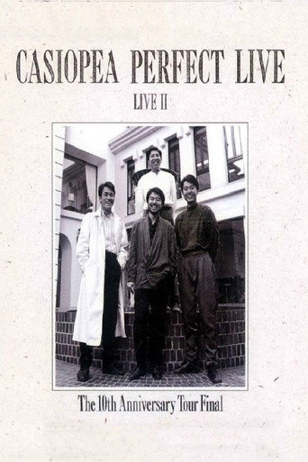 Movie poster for Casiopea Perfect Live II (1986)
