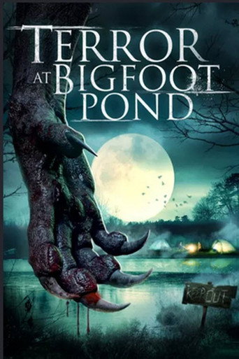 Movie poster for Terror at Bigfoot Pond (2020)