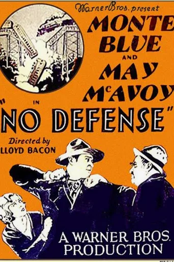 Movie poster for No Defense (1929)