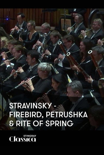 Movie poster for Stravinsky Ballets (2017)