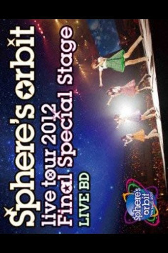 Movie poster for ~Sphere's orbit live tour 2012 FINAL SPECIAL STAGE~ LIVE (2013)