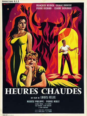 Movie poster for Heures Chaudes (1961)