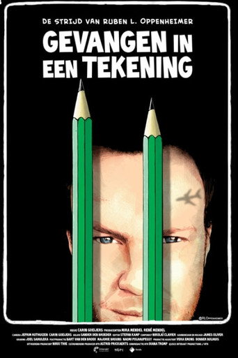 Movie poster for Gevangen in een Tekening