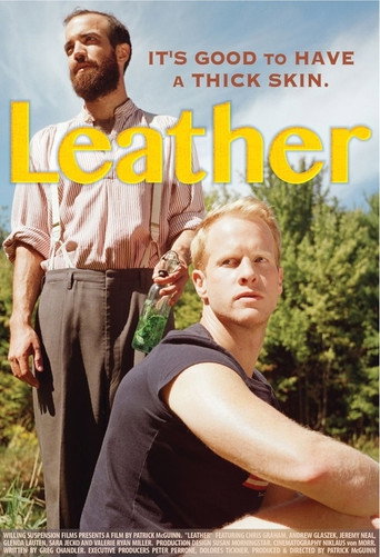 Movie poster for Leather (2013)