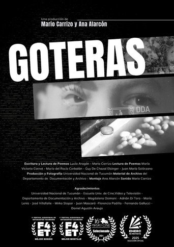Movie poster for Goteras (2025)