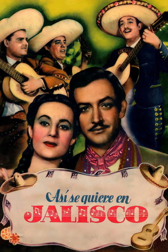 Movie poster for Así se quiere en Jalisco (1942)