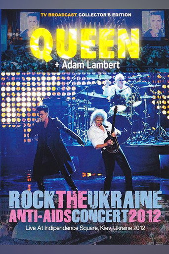 Movie poster for Queen + Adam Lambert: Live in Kyiv, Ukraine (2012)