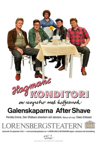 Hagmans konditori poster