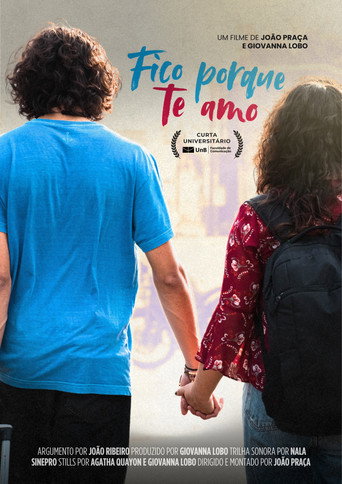 Movie poster for fico porque te amo (2025)