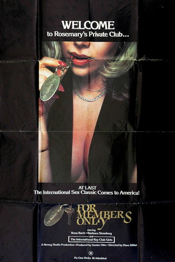 Movie poster for For Members Only (1978)