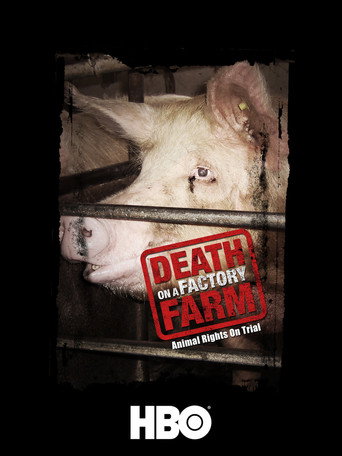 Movie poster for Death on a Factory Farm (2009)