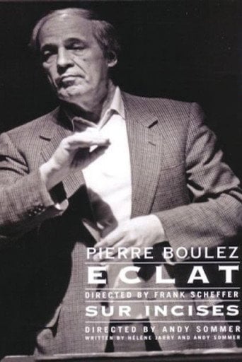 Movie poster for Sur incises: A lesson by Pierre Boulez (2000)