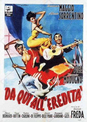 Movie poster for From Here to the Inheritance (1955)