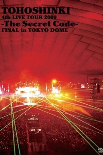 TVXQ! 4th LIVE TOUR 2009 ~The Secret Code~ FINAL in TOKYO DOME poster