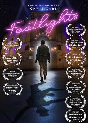 Movie poster for Footlights (2023)