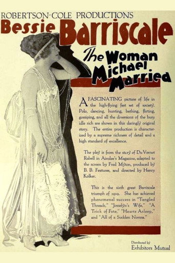 Movie poster for The Woman Michael Married (1919)