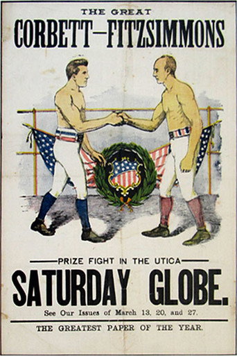 Movie poster for The Corbett-Fitzsimmons Fight (1897)