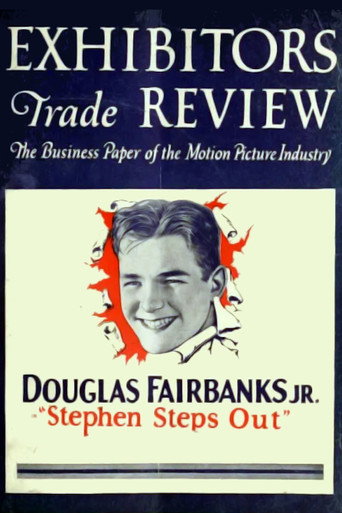 Movie poster for Stephen Steps Out (1923)