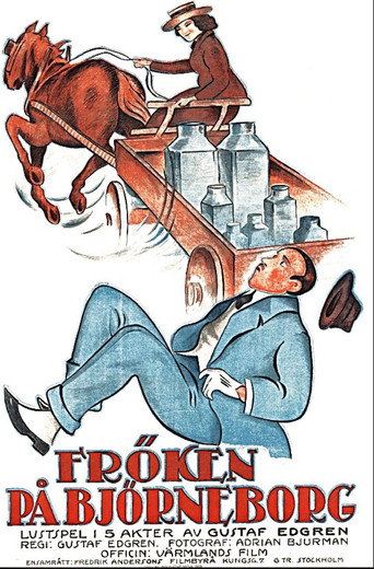 Movie poster for The Young Lady of Björneborg (1922)