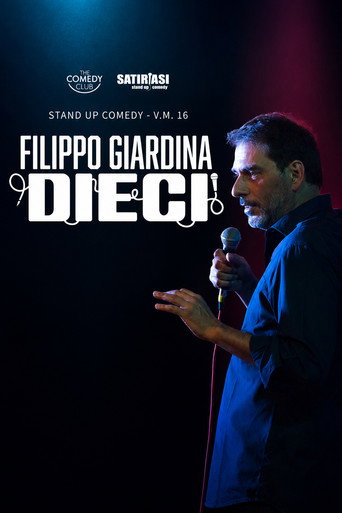 Movie poster for Filippo Giardina: Dieci (2022)