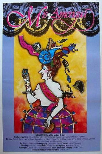 Movie poster for Miss Ameriguá (1994)