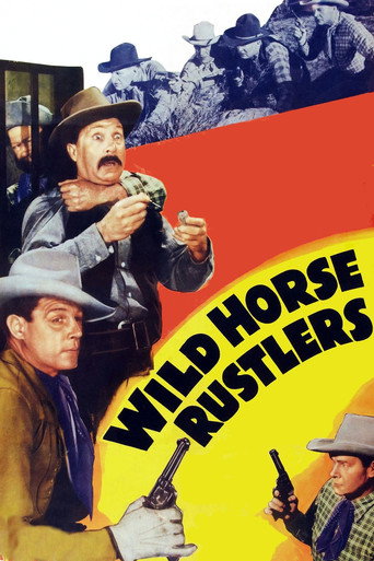 Movie poster for Wild Horse Rustlers (1943)