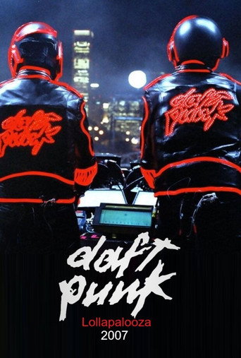 Movie poster for Daft Punk: Live at Lollapalooza Chicago (2007)