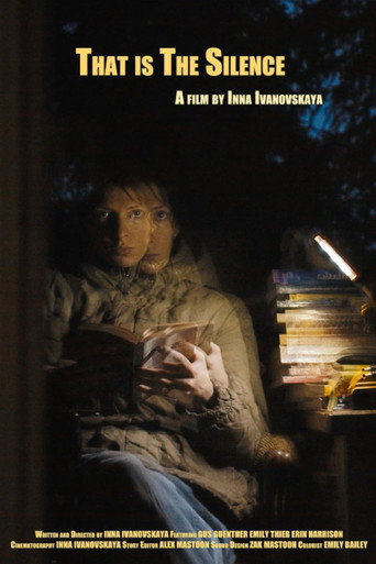 Movie poster for That is the Silence (2023)