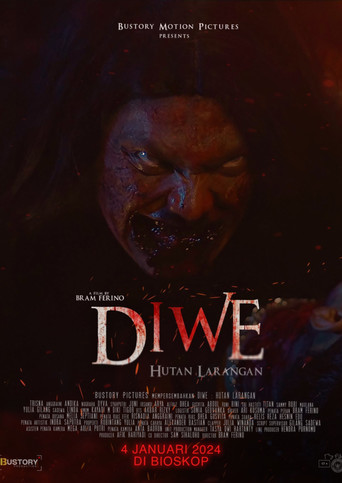 Movie poster for Diwe: Hutan Larangan (2024)