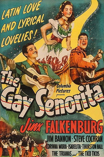 Movie poster for The Gay Senorita (1945)
