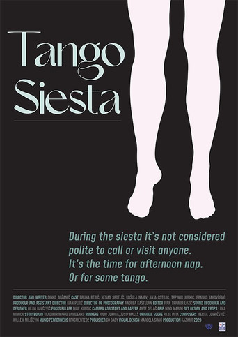 Tango siesta poster