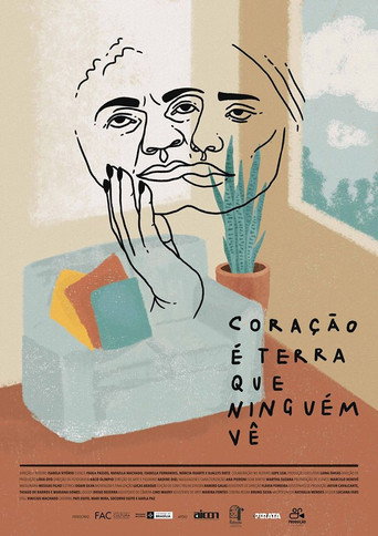 Movie poster for Coração É Terra que Ninguém Vê (2018)