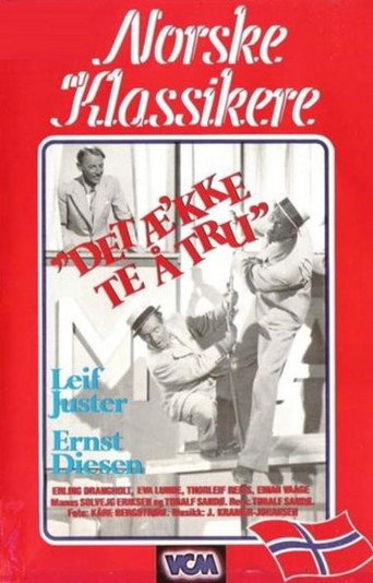 Movie poster for Det æ'kke te å tru (1942)