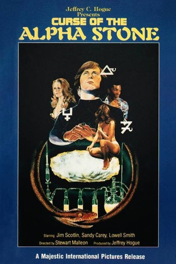 Movie poster for The Curse of the Alpha Stone (1972)