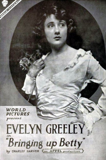 Movie poster for Bringing Up Betty (1919)