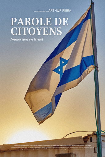 Movie poster for Parole de citoyens - Immersion en Israël (2024)