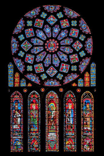 Movie poster for Chartres Cathedral: A Sacred Geometry (2002)