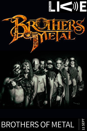 Movie poster for Brothers of Metal - Borlänge Livestream (2020)