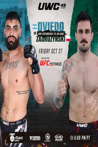 Movie poster for UWC 49: Oviedo vs. Zadruzynski (2023)