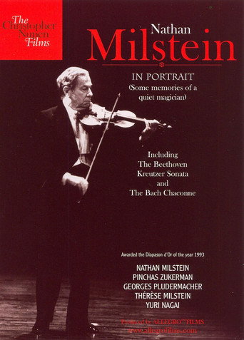 Movie poster for Nathan Milstein: In Portrait (1992)