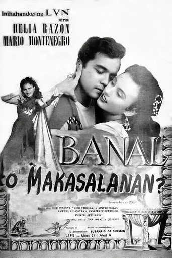Movie poster for Banal o Makasalanan? (1955)