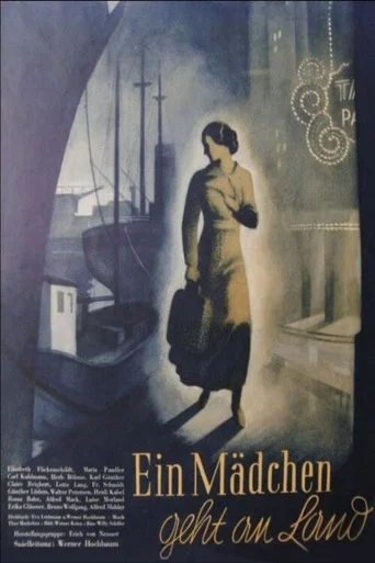 Movie poster for A Girl Goes Ashore (1938)