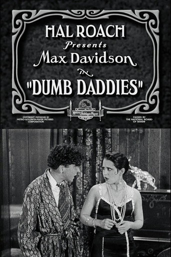 Movie poster for Dumb Daddies (1928)