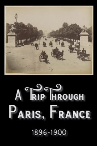 Movie poster for A Trip Through Paris, France in The 1890s (1900)