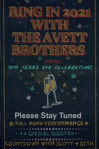 Movie poster for The Avett Brothers LIVE New Year's Eve Virtual Celebration (2020)