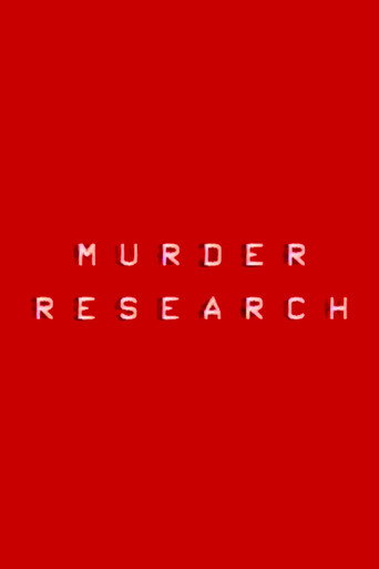 Movie poster for Murder Research (1977)